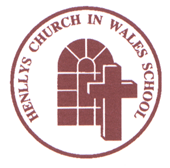 Henllys Church In Wales School logo